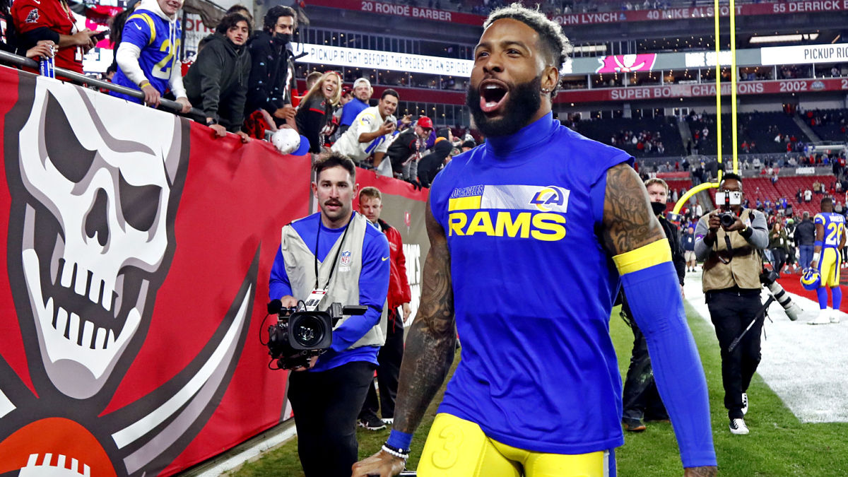 Los Angeles Rams receiver Odell Beckham Jr.