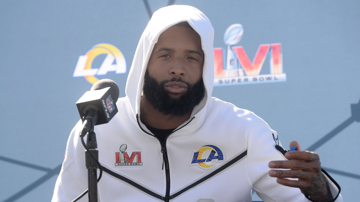 Los Angeles Rams wide receiver Odell Beckham Jr.