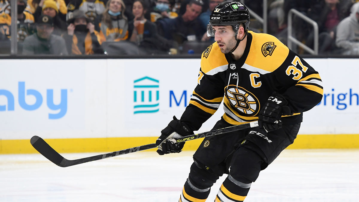 Boston Bruins center Patrice Bergeron