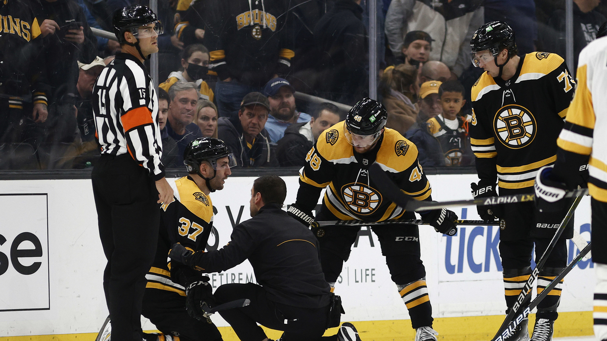 Boston Bruins center Patrice Bergeron