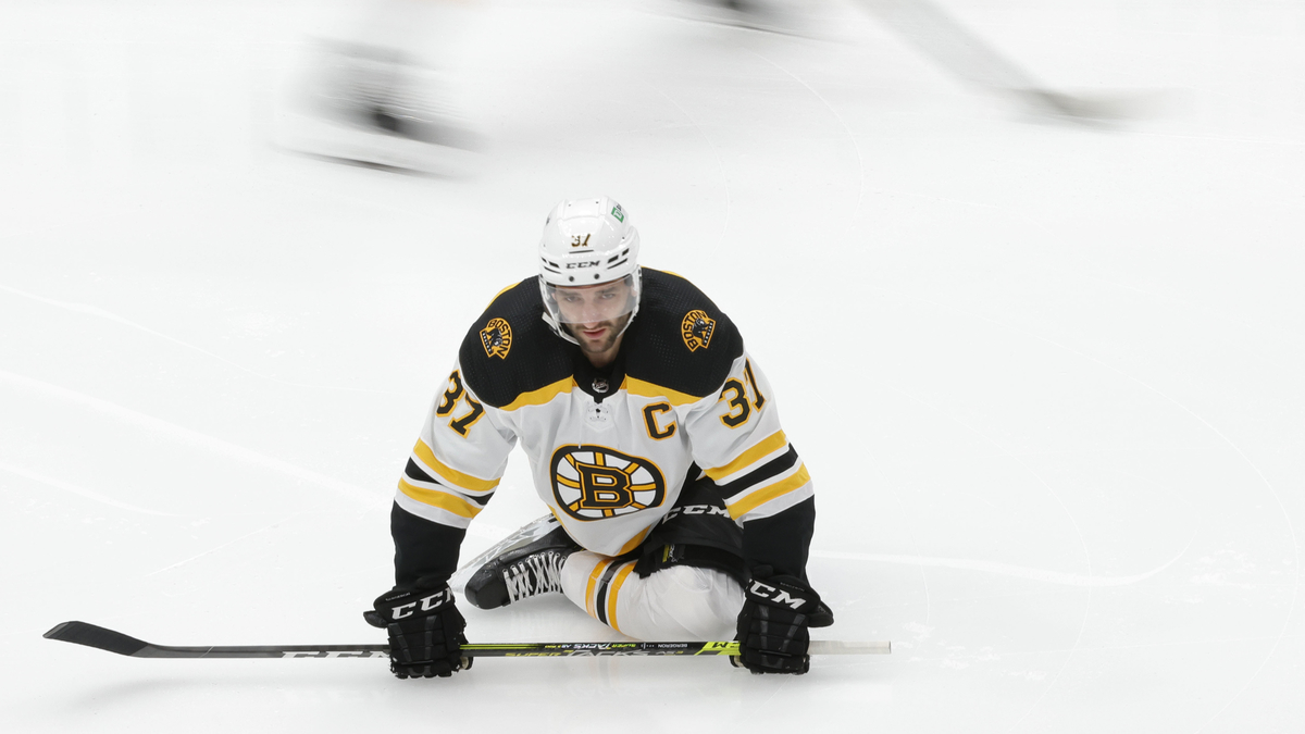Boston Bruins center Patrice Bergeron