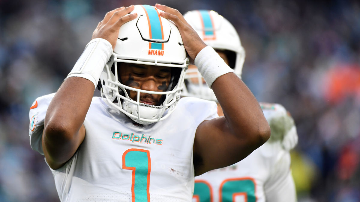 Miami Dolphins quarterback Tua Tagovailoa
