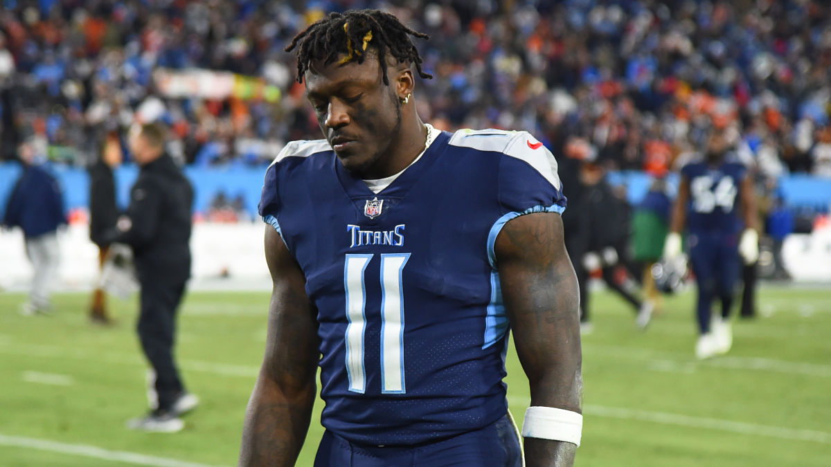 Tennessee Titans wide receiver A.J. Brown