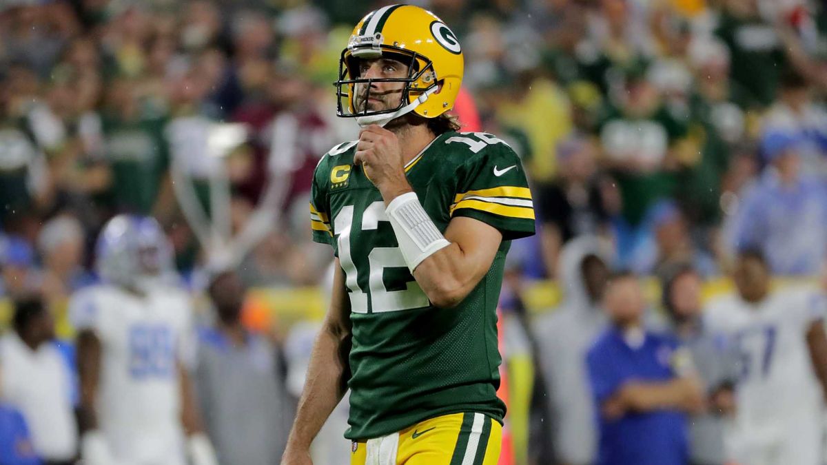 Green Bay Packers quarterback Aaron Rodgers