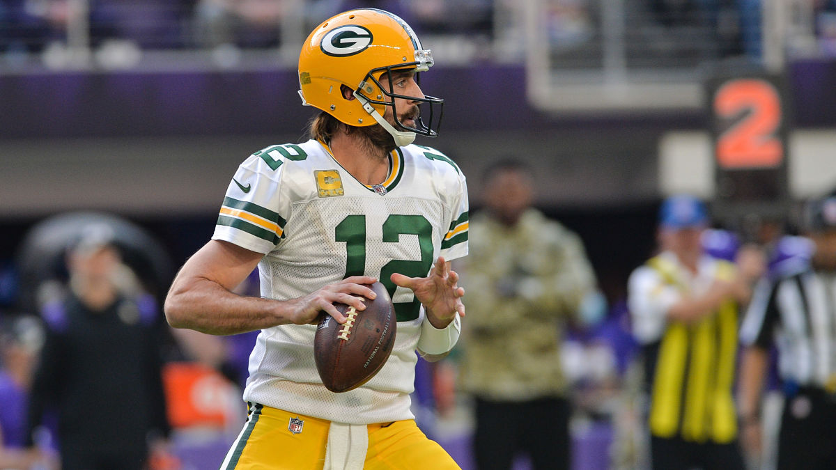 Green Bay Packers quarterback Aaron Rodgers