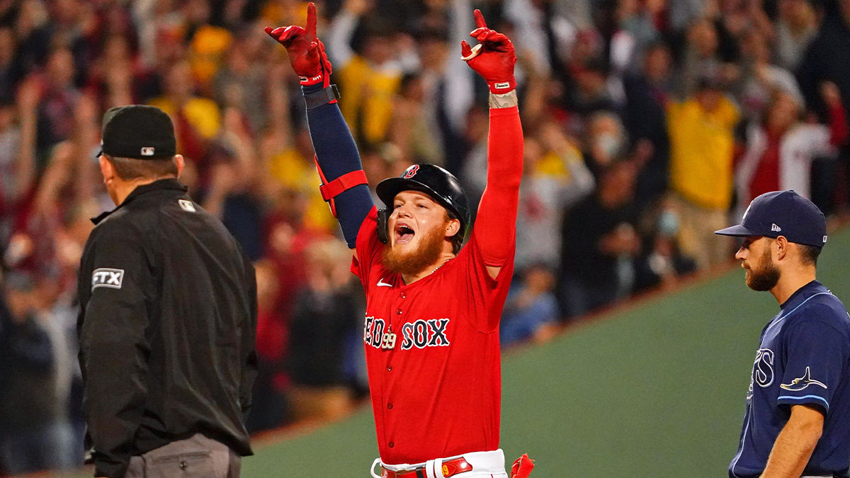 Boston Red Sox outfielder Alex Verdugo