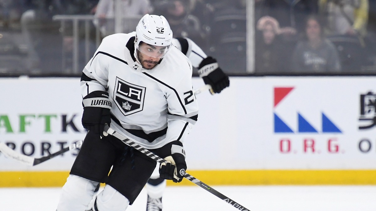 Los Angeles Kings forward Andreas Athanasiou