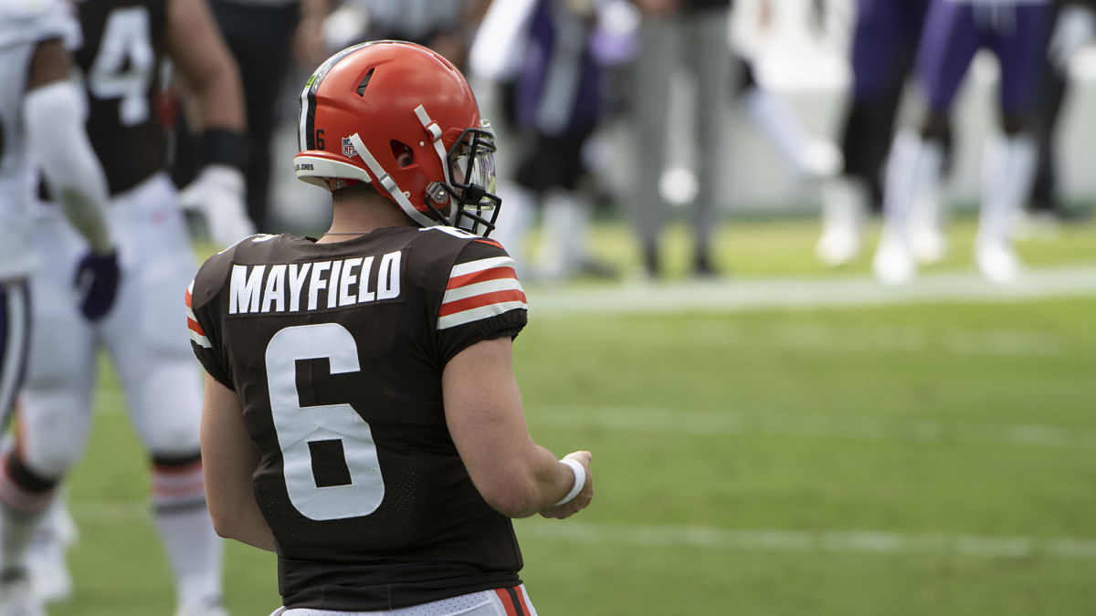 Cleveland Browns quarterback Baker Mayfield