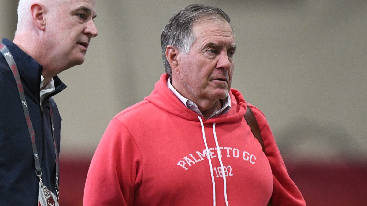 New England Patriots coach Bill Belichick