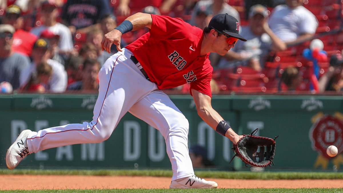 Boston Red Sox first baseman Bobby Dalbec