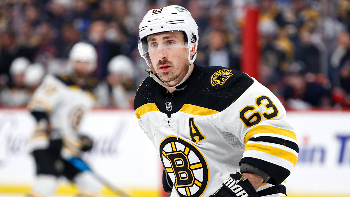 Boston Bruins forward Brad Marchand