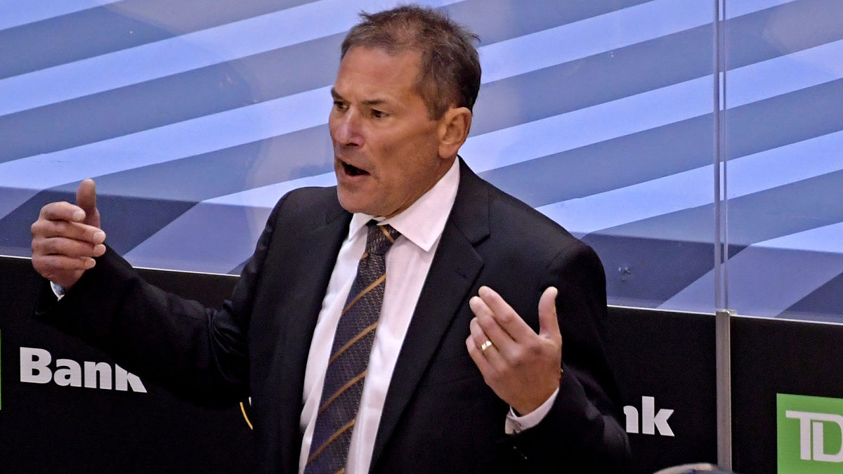 Vegas Golden Knights head coach Bruce Cassidy