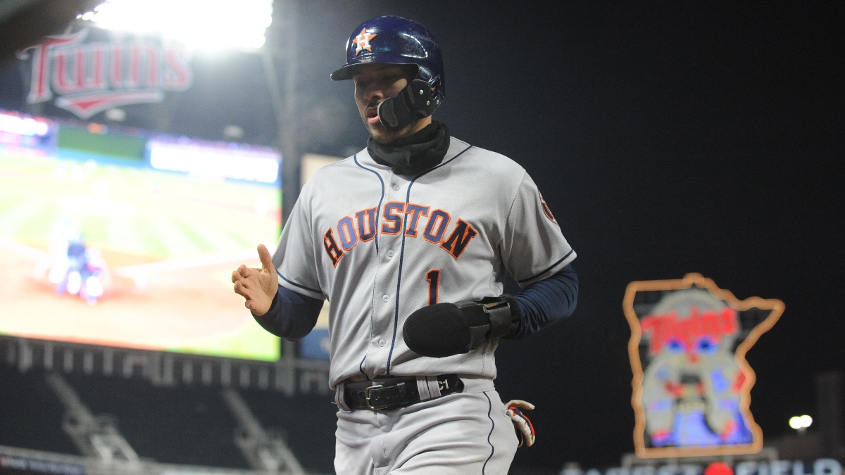 MLB shortstop Carlos Correa