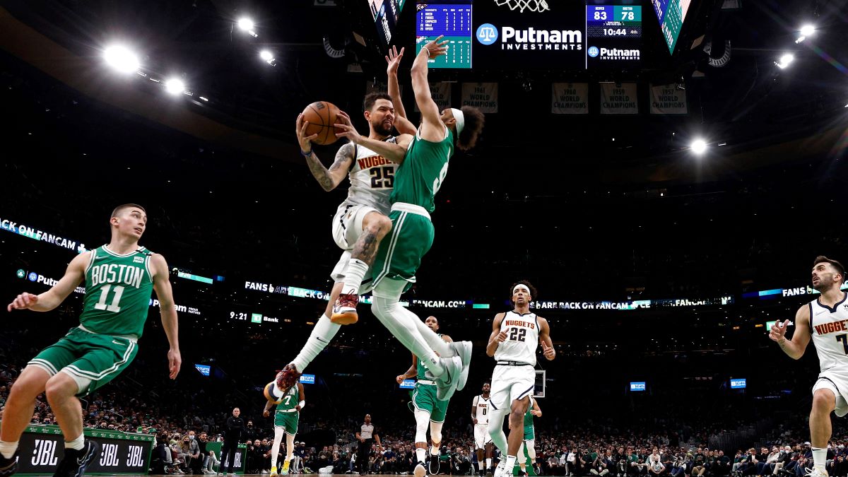 Boston Celtics guard Derrick White