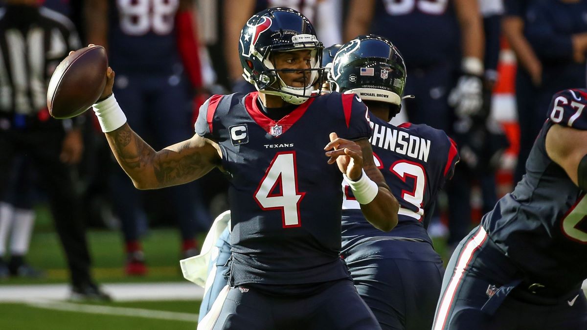 Houston Texans quarterback Deshaun Watson