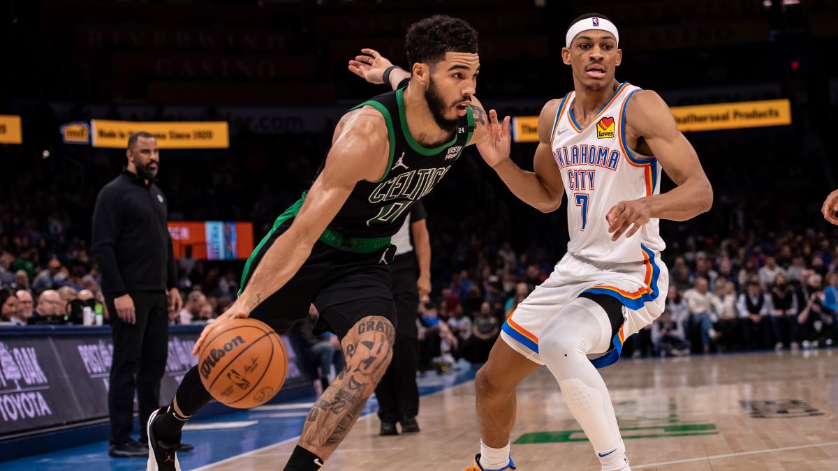 Boston Celtics forward Jayson Tatum