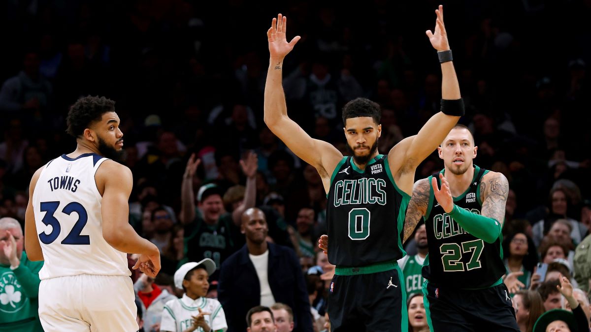 Boston Celtics forward Jayson Tatum