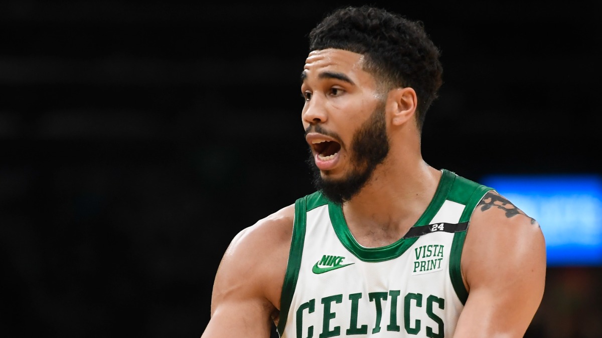 Boston Celtics forward Jayson Tatum