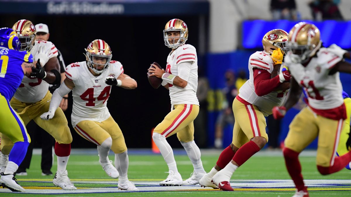 San Francisco 49ers quarterback Jimmy Garoppolo