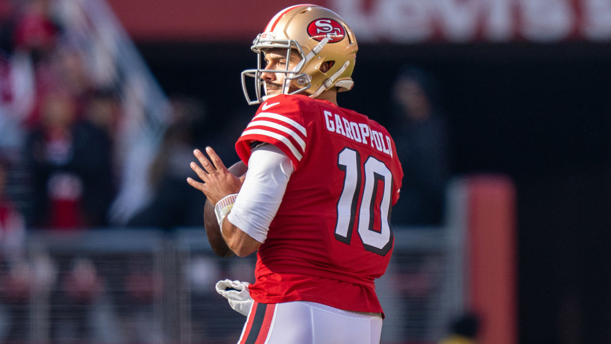 San Francisco 49ers quarterback Jimmy Garoppolo