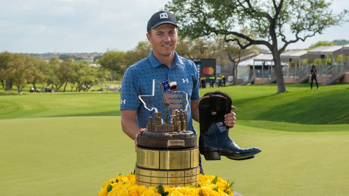 Valero Texas Open champion Jordan Spieth