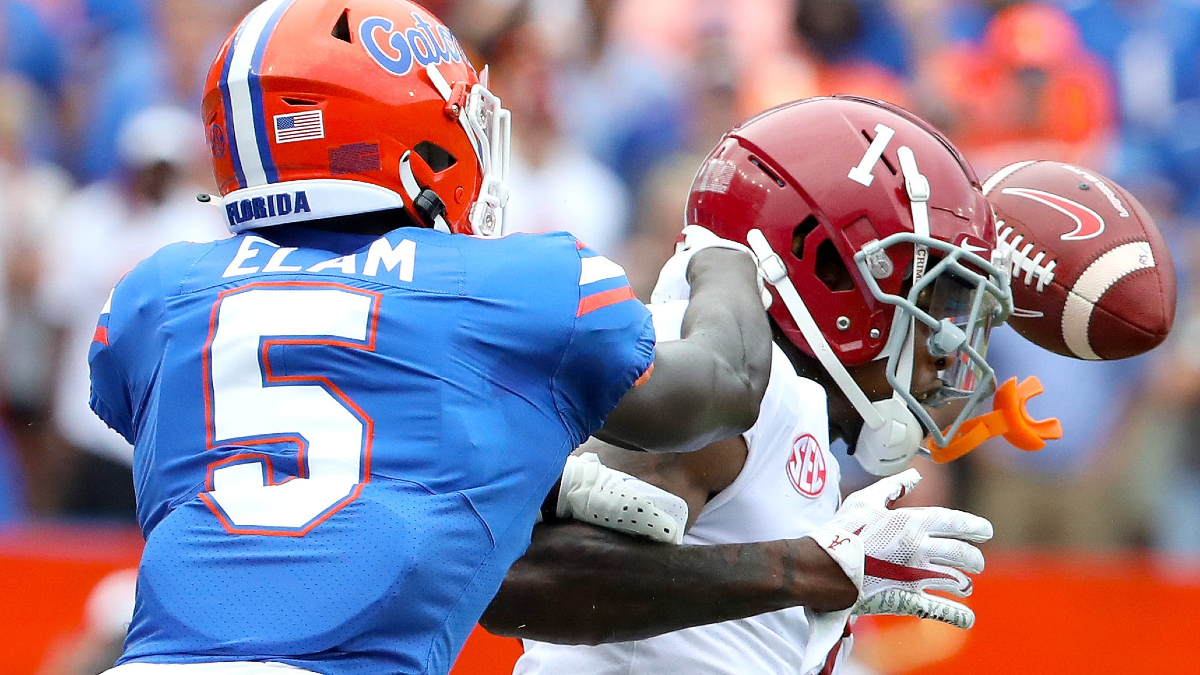 Florida Gators cornerback Kaiir Elam