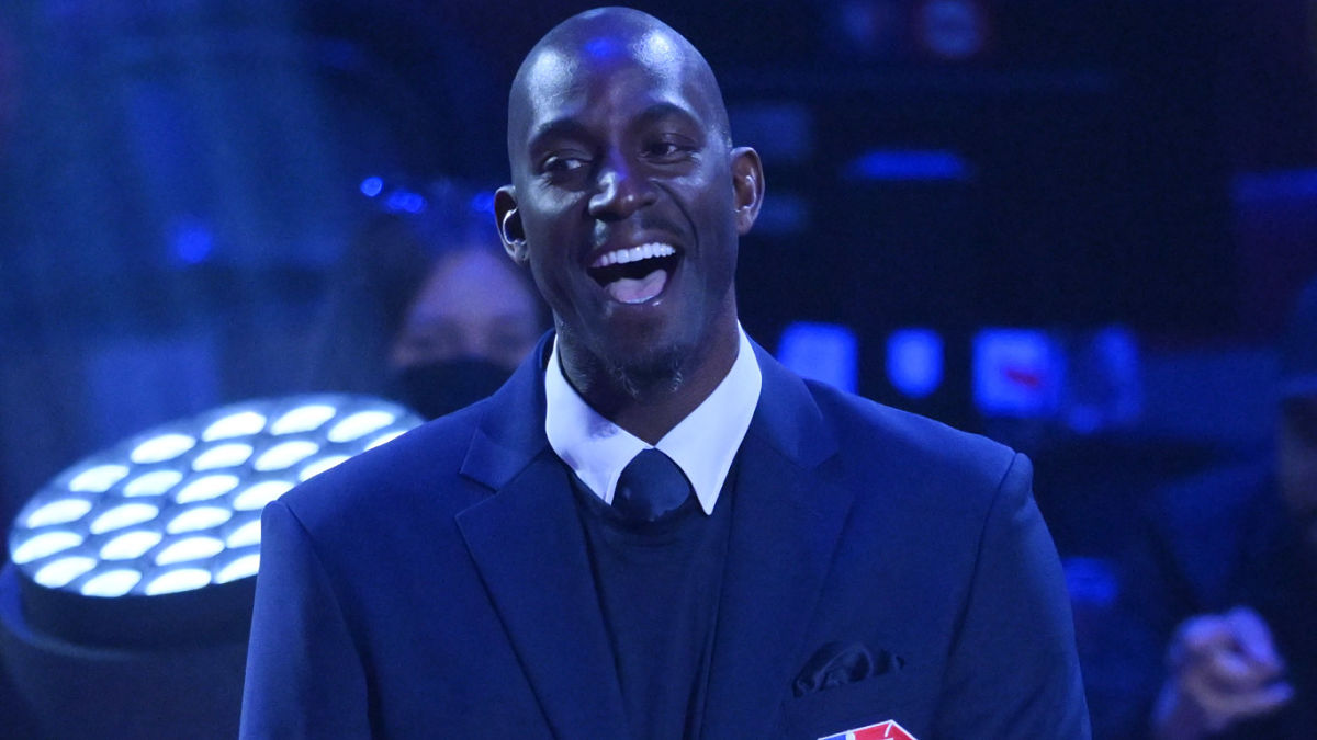 Former NBA forward Kevin Garnett