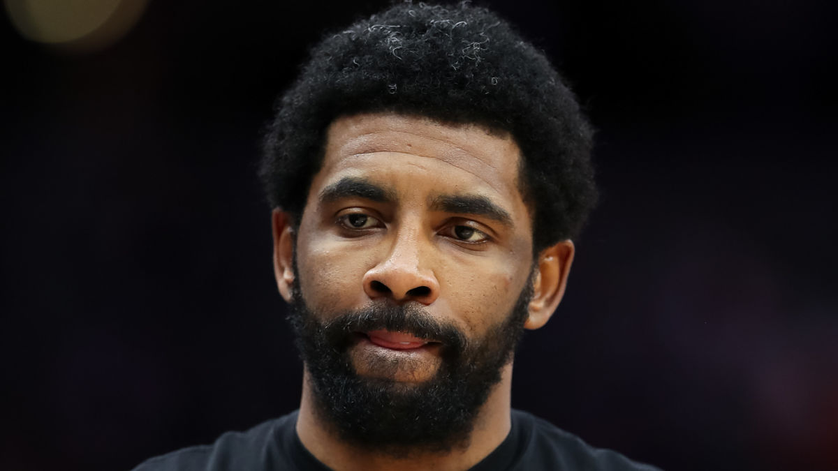 Brooklyn Nets guard Kyrie Irving