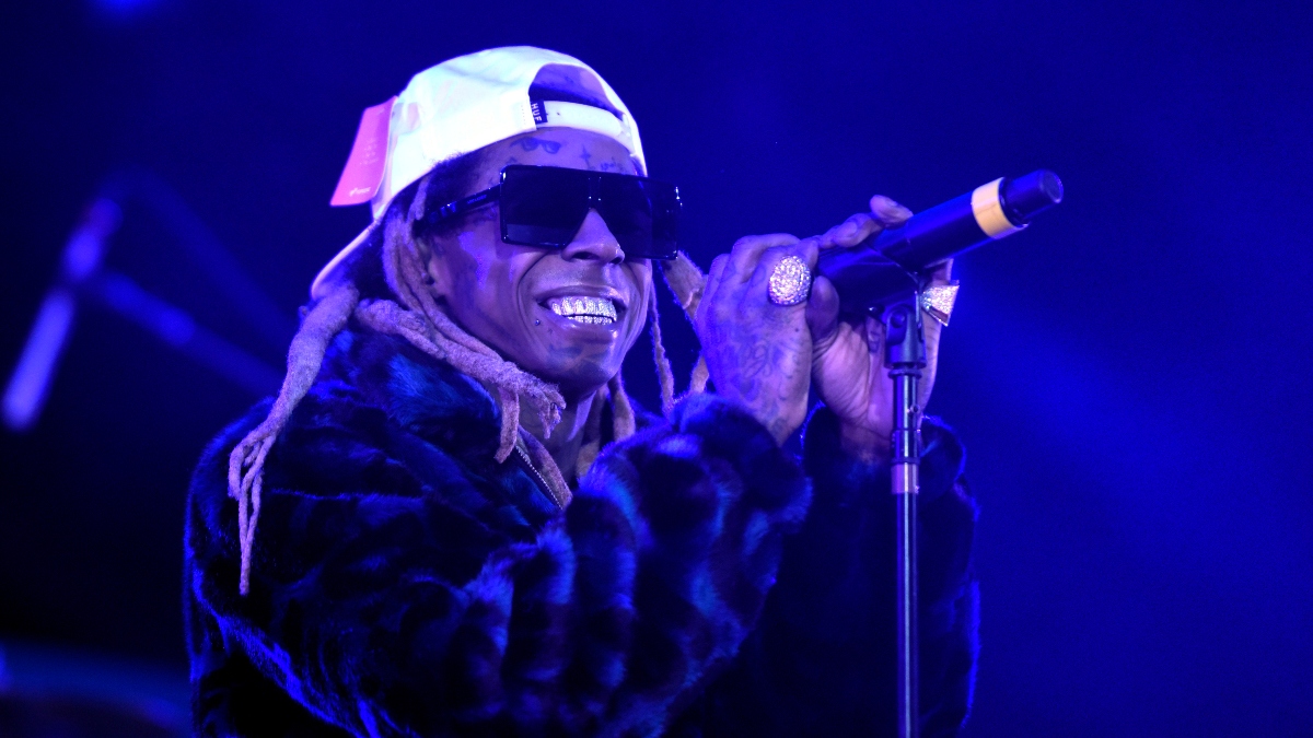 Boston Red Sox fan Lil Wayne