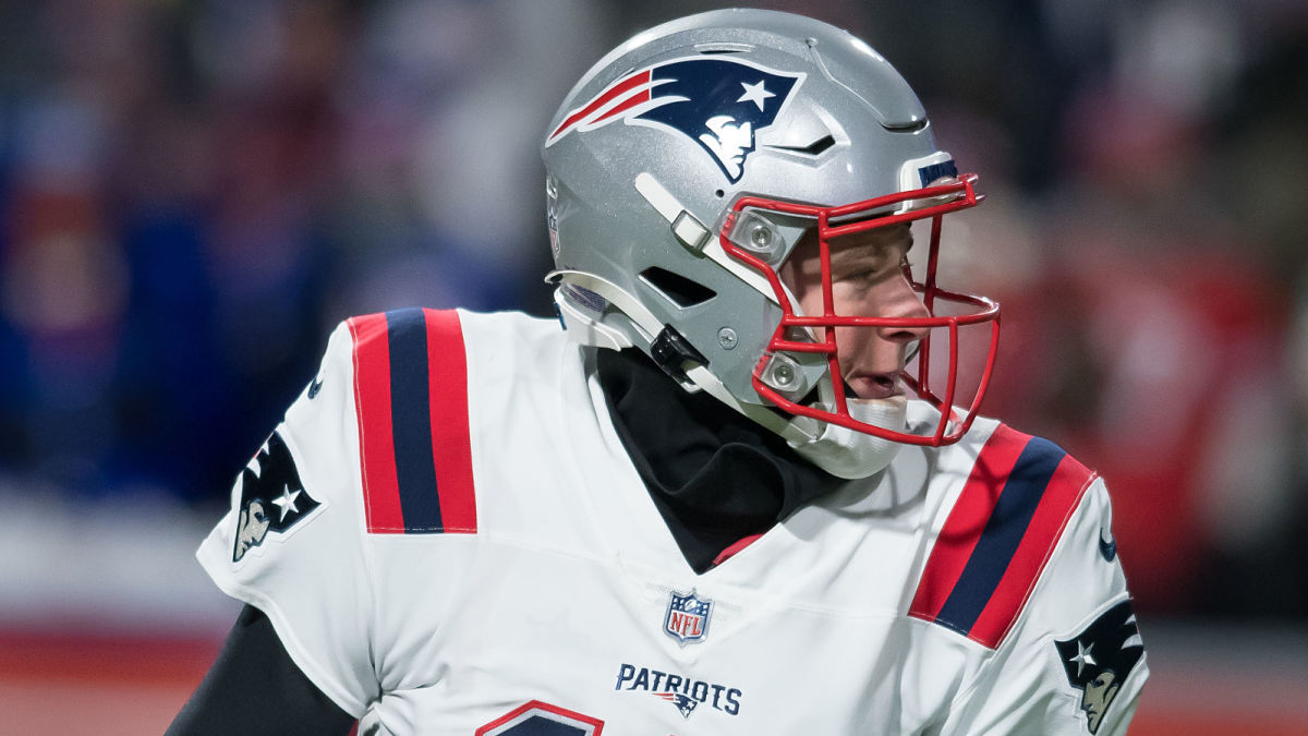New England Patriots quarterback Mac Jones