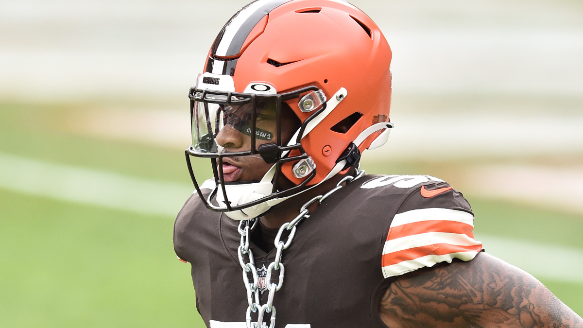 Cleveland Browns outside linebacker Mack Wilson