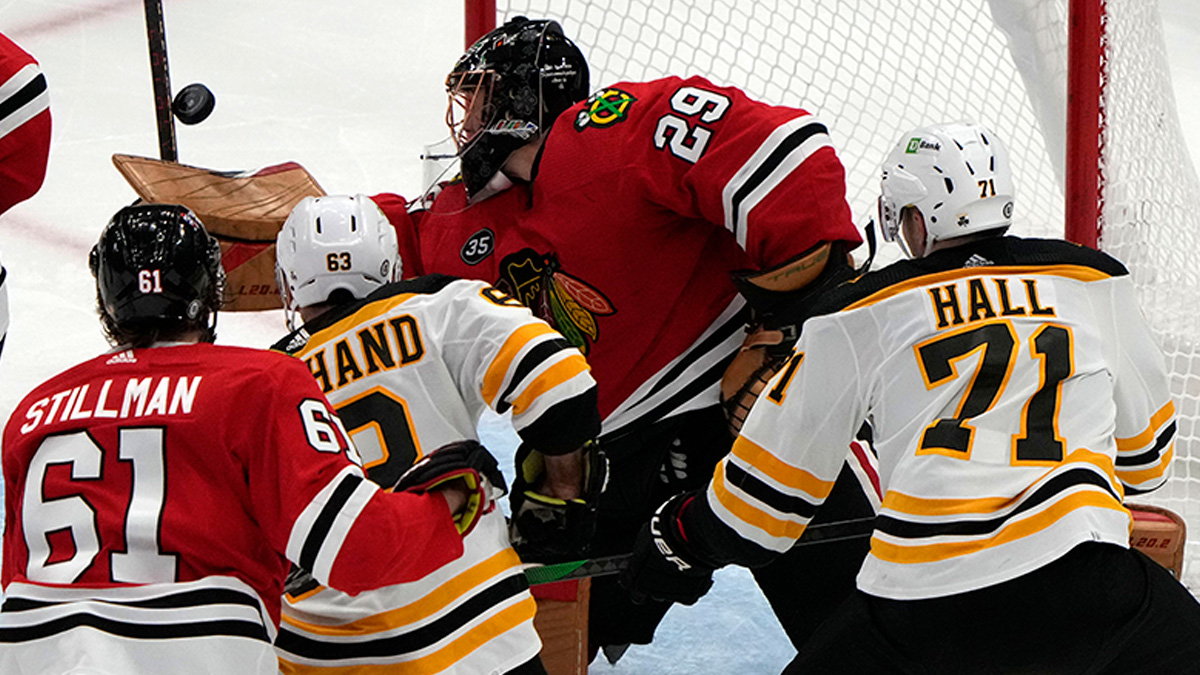 Chicago Blackhawks goaltender Marc-Andre Fleury
