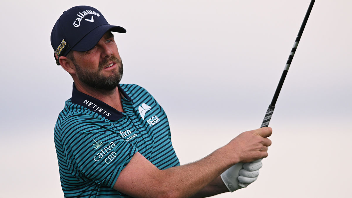Professional golfer Marc Leishman