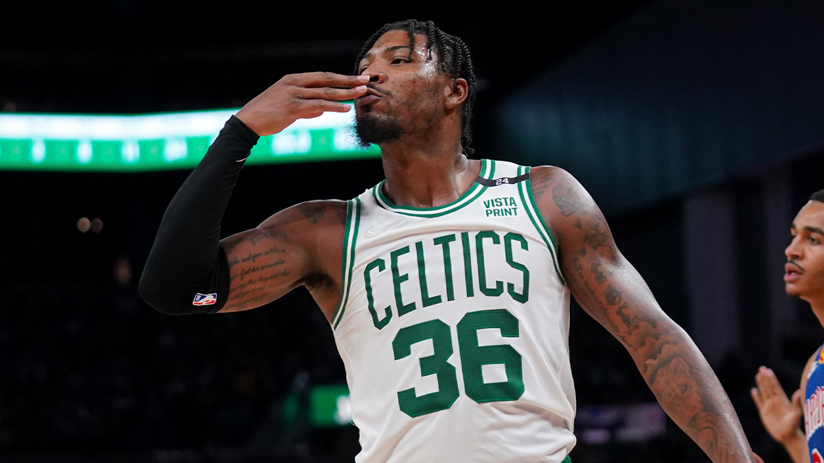 Boston Celtics guard Marcus Smart