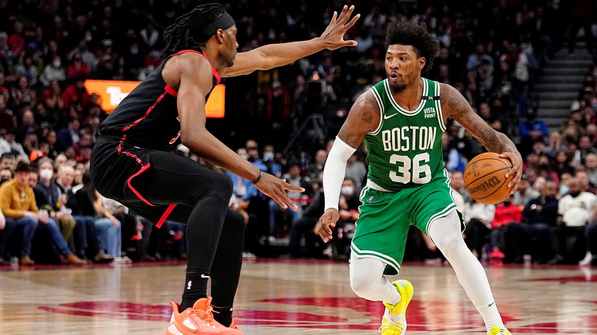 Boston Celtics guard Marcus Smart