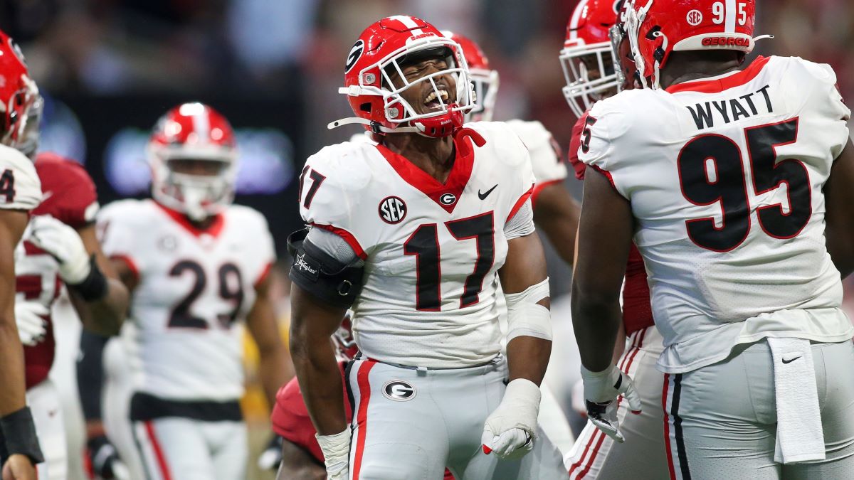 Georgia linebacker Nakobe Dean