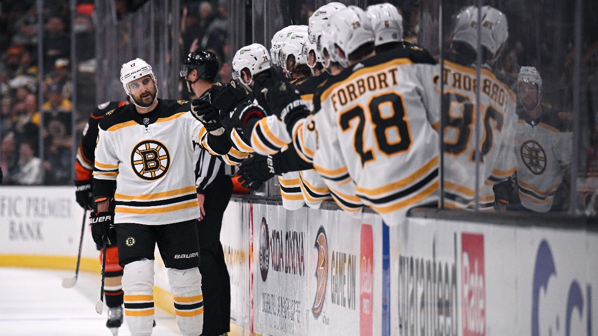 Boston Bruins left wing Nick Foligno