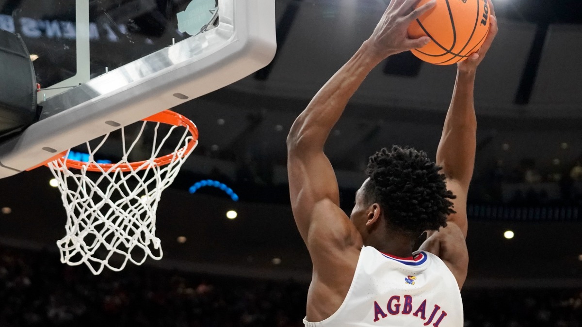 Kansas forward Ochai Agbaji