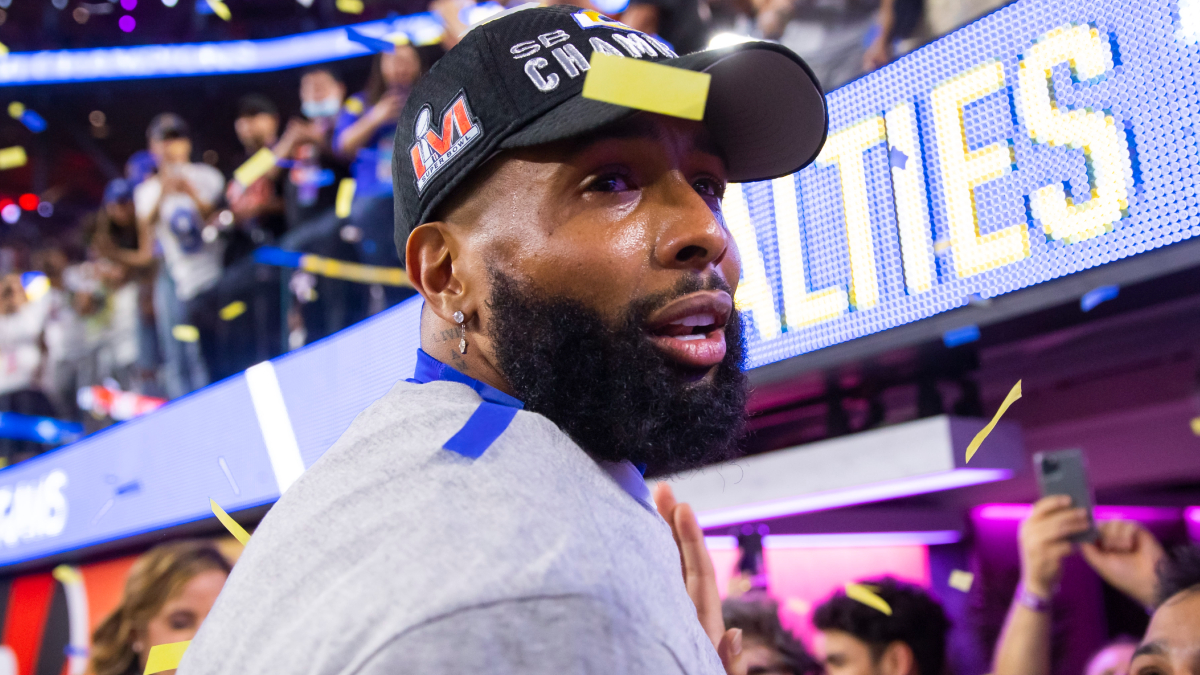 Los Angeles Rams wide receiver Odell Beckham Jr.