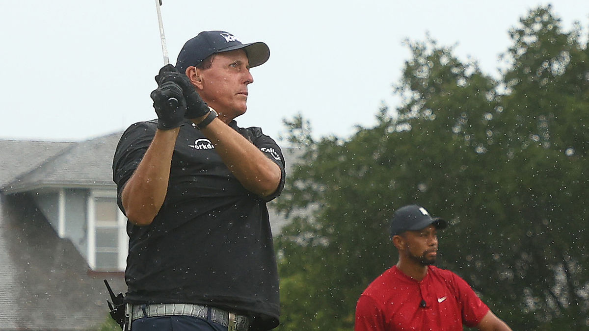 Phil Mickelson, Tiger Woods