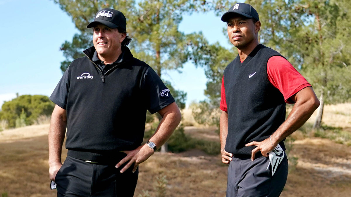 Phil Mickelson, Tiger Woods