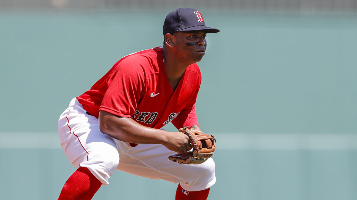 Boston Red Sox third baseman Rafael Devers