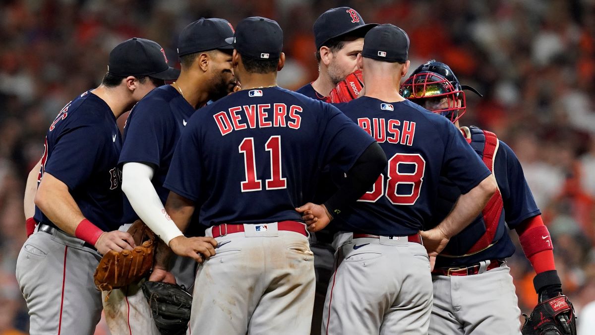 Boston Red Sox infielder Rafael Devers