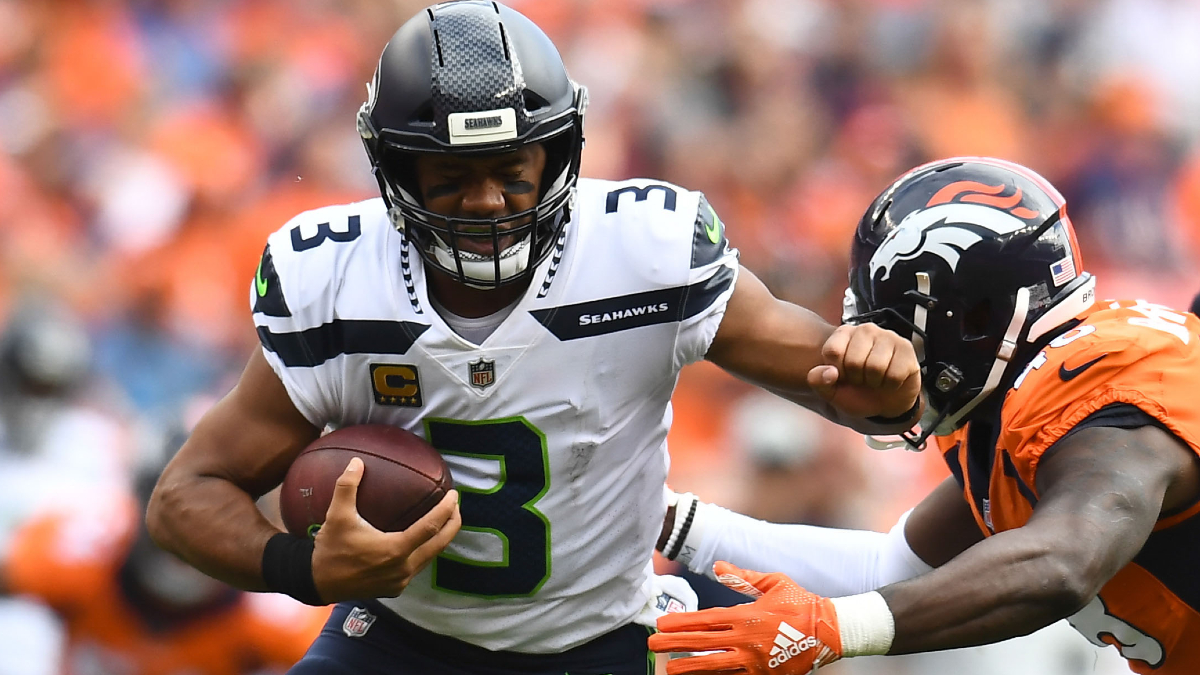 Seattle Seahawks quarterback Russell Wilson