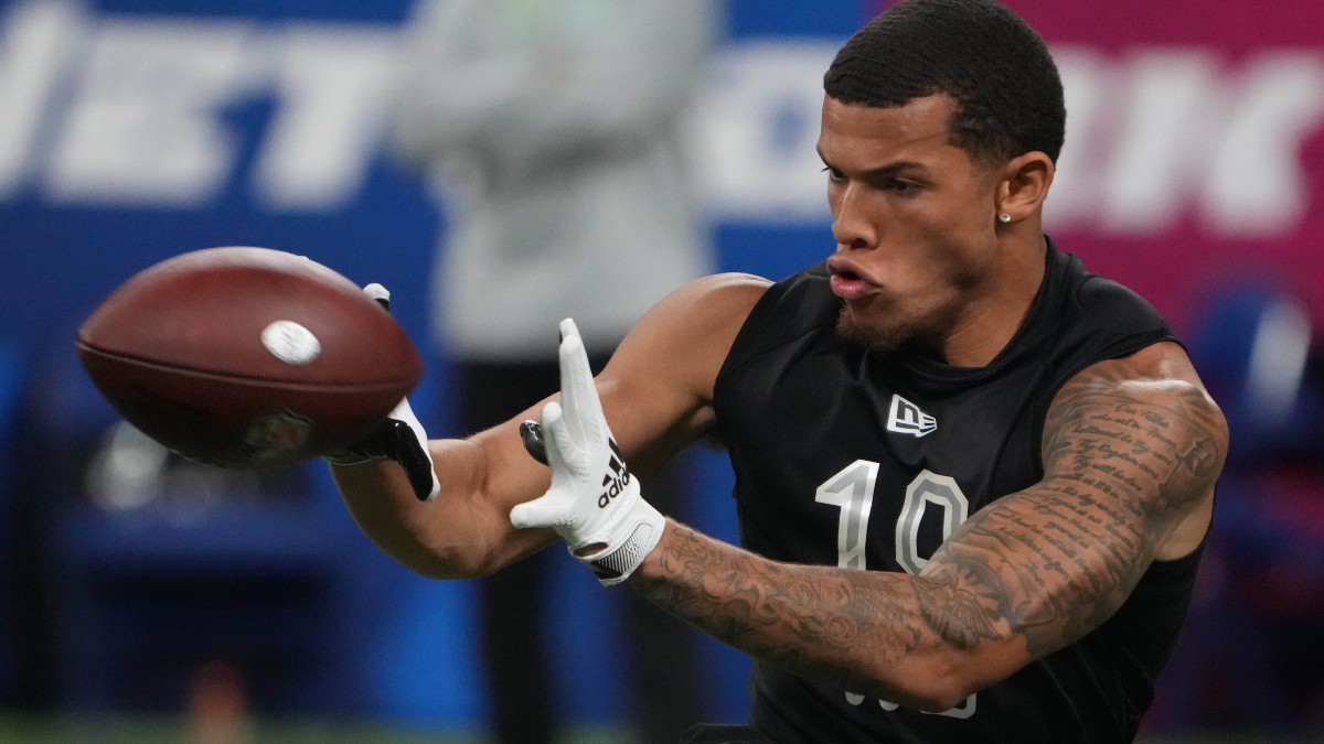 Western Michigan wide receiver Skyy Moore