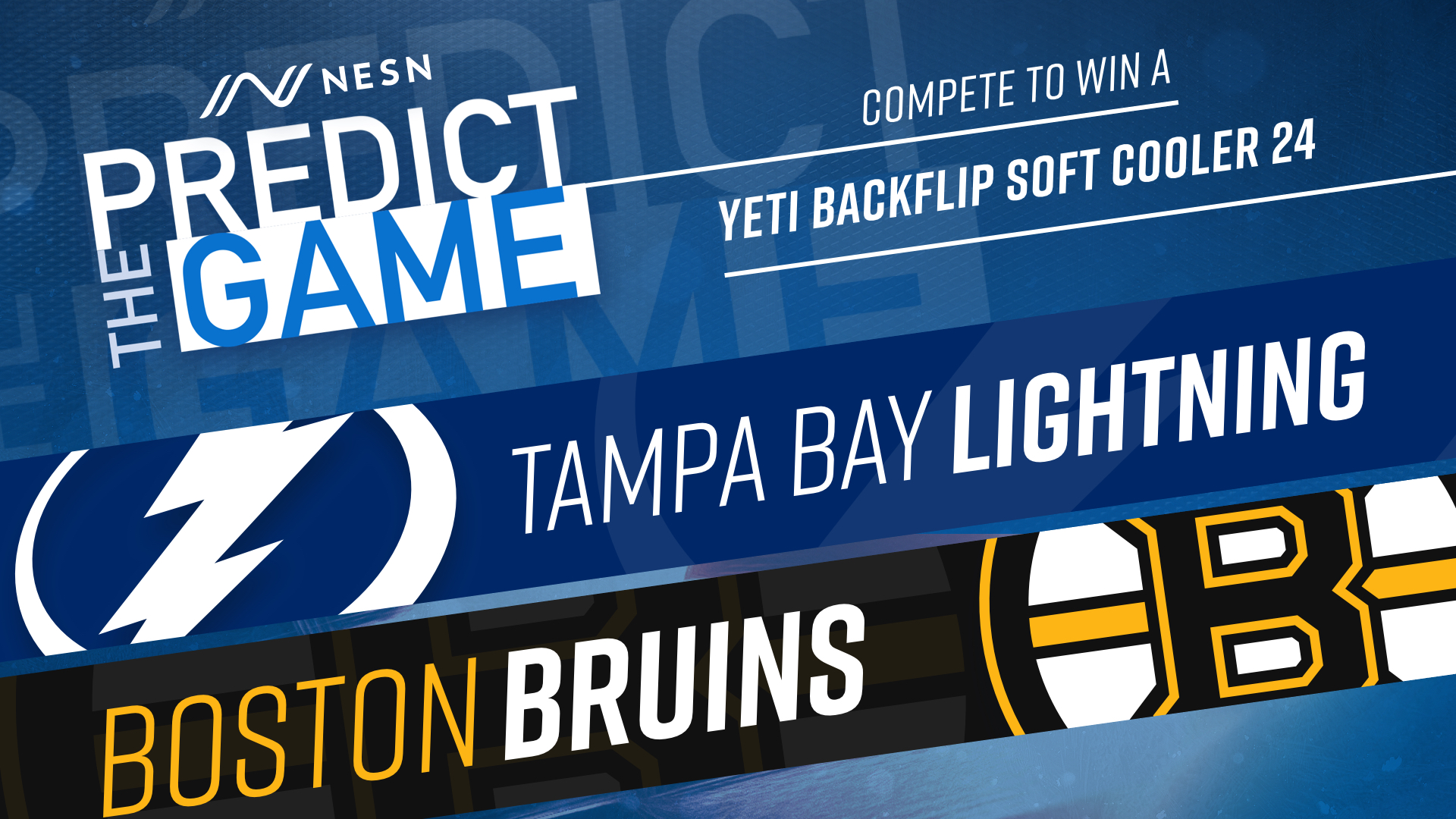 Lightning-Bruins "Predict The Game"