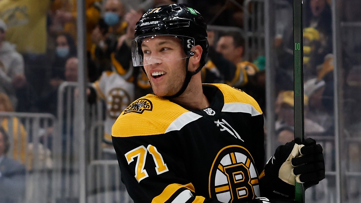 Boston Bruins forward Taylor Hall