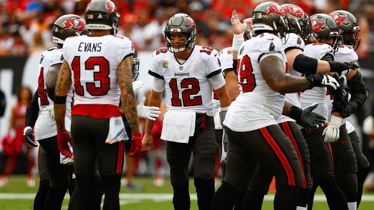 Tampa Bay Buccaneers quarterback Tom Brady