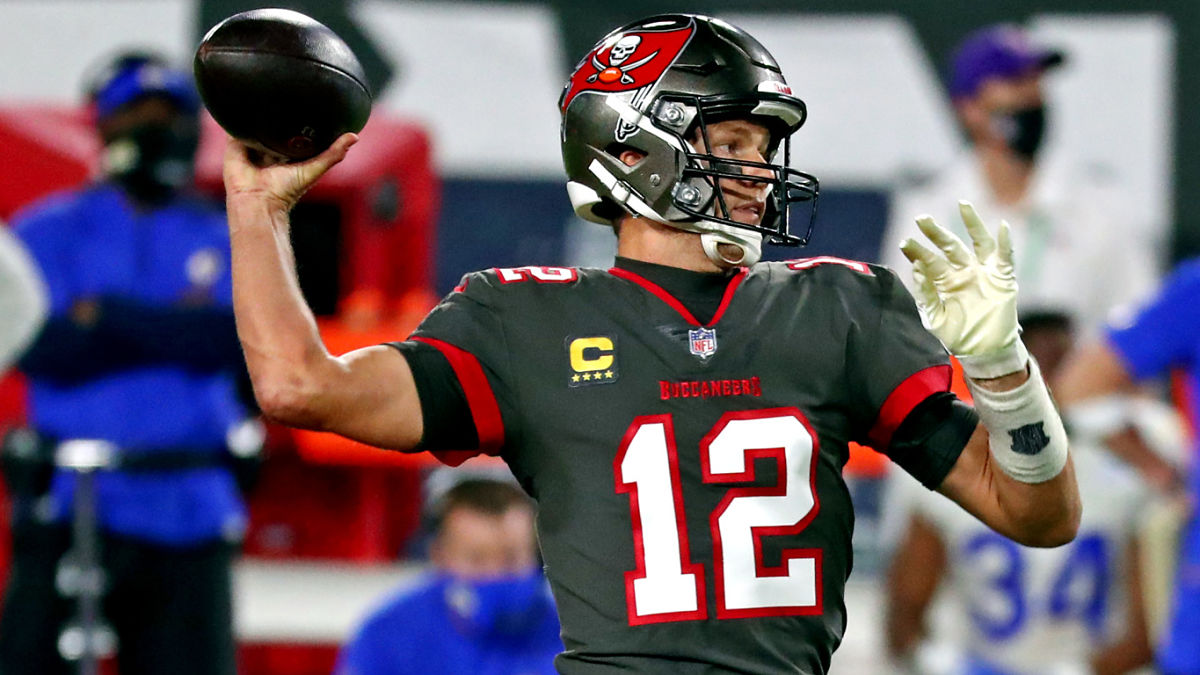 Tampa Bay Buccaneers quarterback Tom Brady