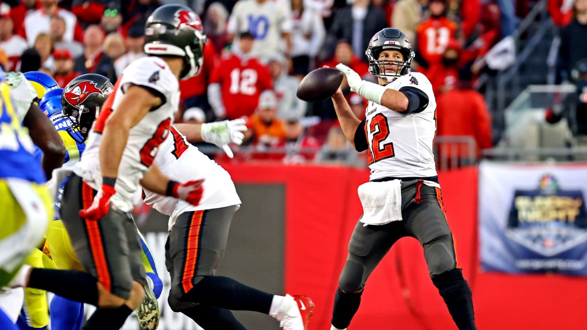 Tampa Bay Buccaneers quarterback Tom Brady